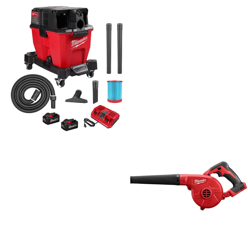 Milwaukee cordless blower online vac