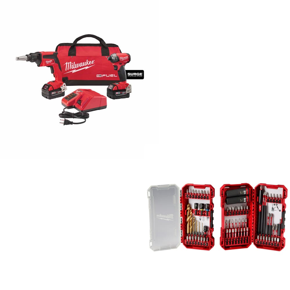 Milwaukee 2896-22 M18 FUEL 2-Tool Combo Kit w/ 48-32-4098 Drill  Driv