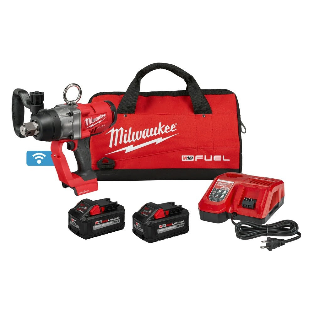 Milwaukee-2868-20 M18 FUEL 1 in. D-Handle High Torque Impact Wrench w/  ONE-KEY (Bare Tool) 