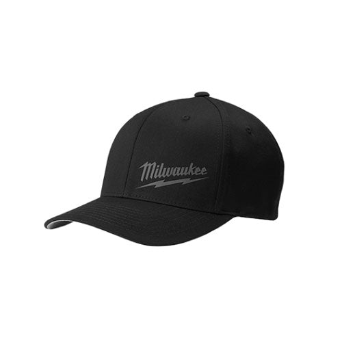 Milwaukee 504B-LXL FLEXFIT Fittted Hat L-XL Black, 