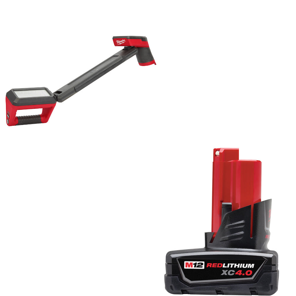 Milwaukee 2126-20 M12 Light Kit W/ FREE 48-11-2440 M12 XC 4.0 Battery Pack