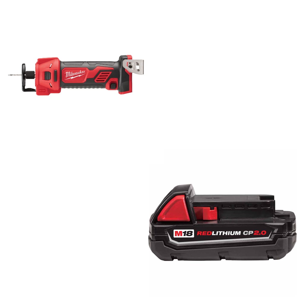 Milwaukee 2627-20 M18 Cut Out Tool, Bare w/ FREE 48-11-1820 M18 2.0 Battery Pack