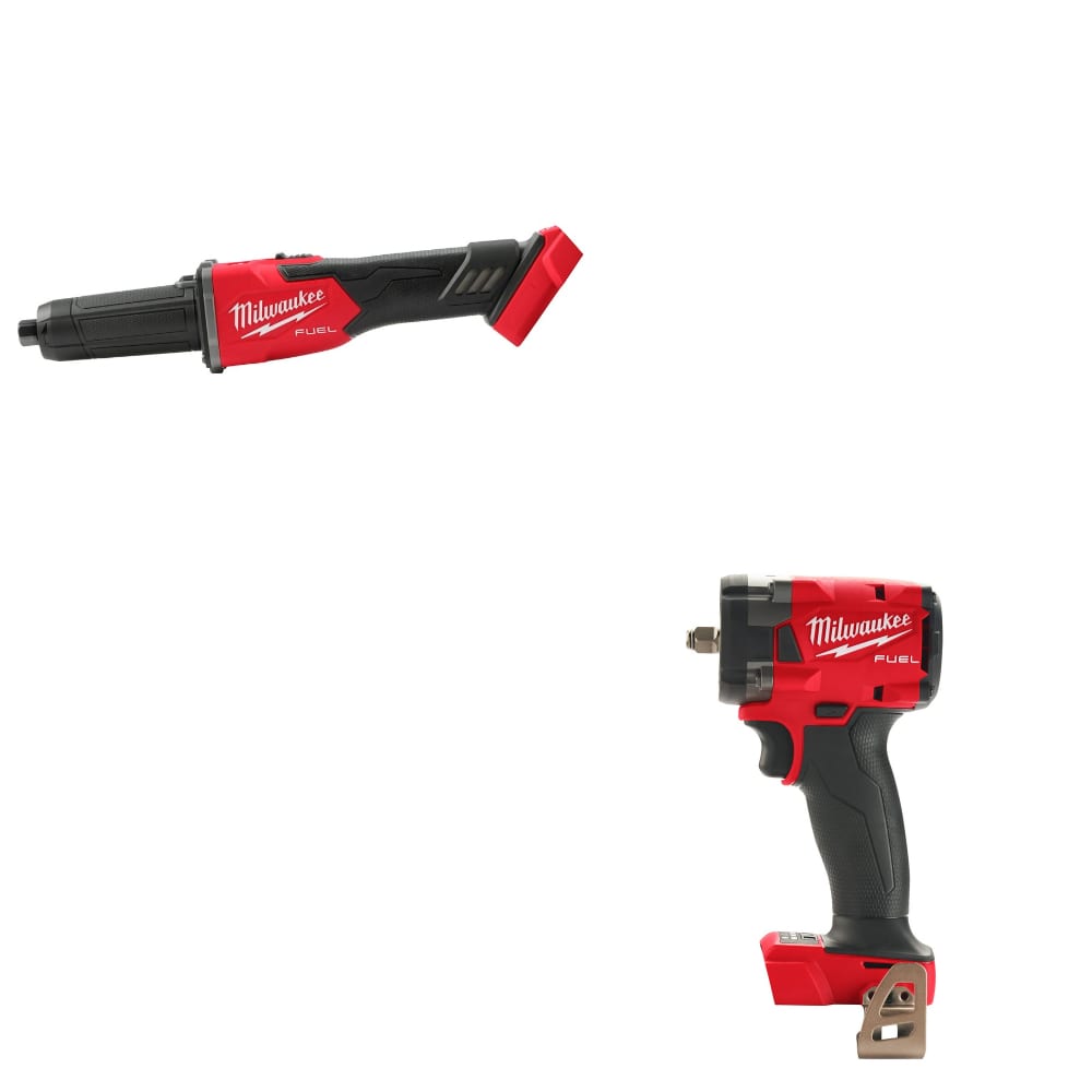 Milwaukee 2939-20 M18 FUEL Die Grinder W/ FREE 2854-20 M18 FUEL Impact Wrench