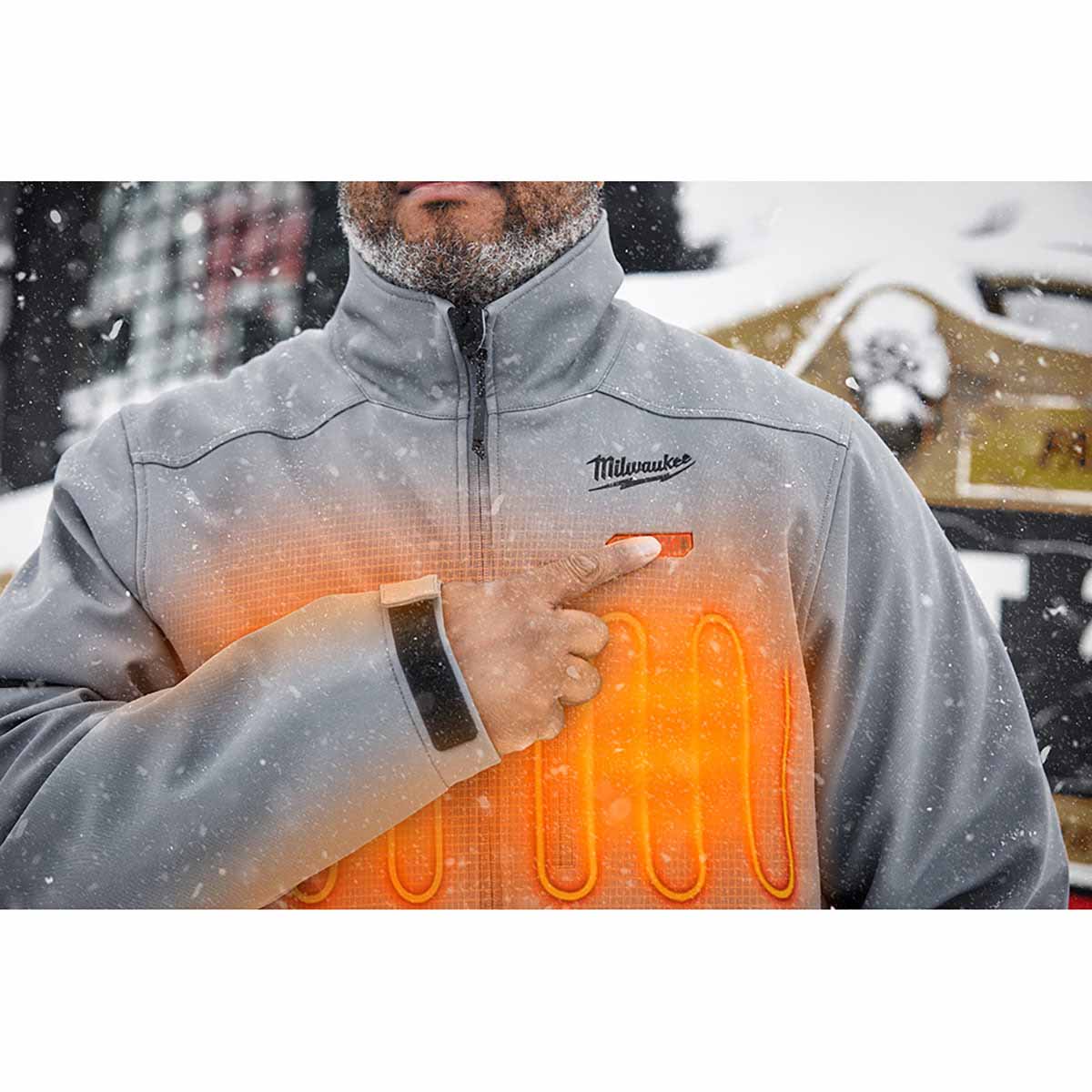 Milwaukee heated jacket online run time