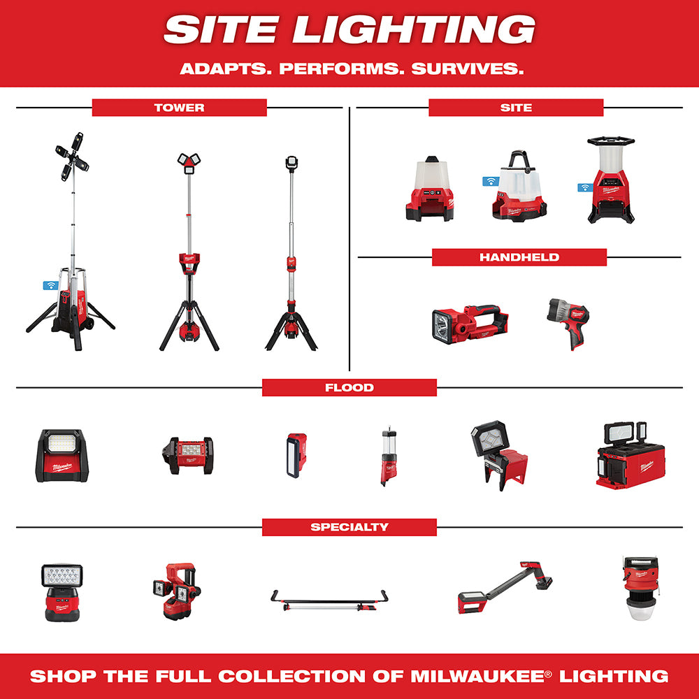 Milwaukee 2131-20 M18 ROCKET Dual Power Tower Light - 11