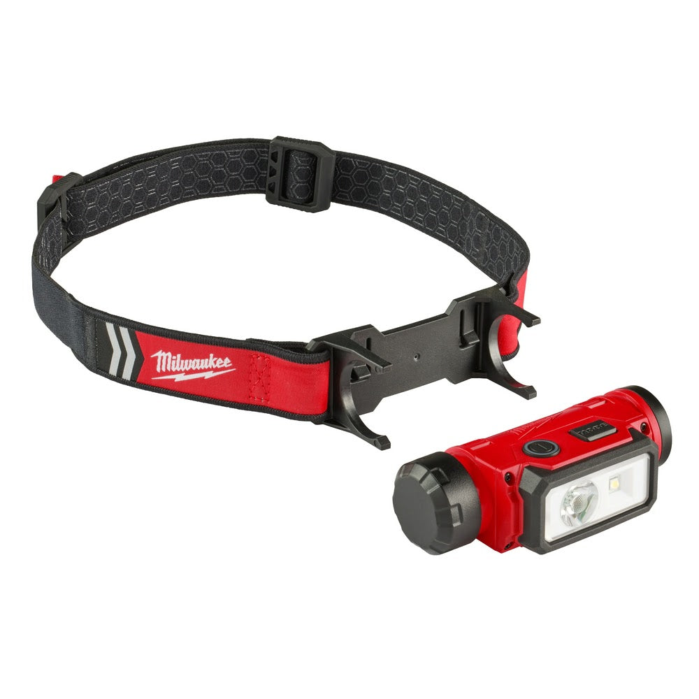 Milwaukee 2163-21 REDLTHIUM USB Rechargeable Hard Hat Headlamp, 600 Lumens - 11