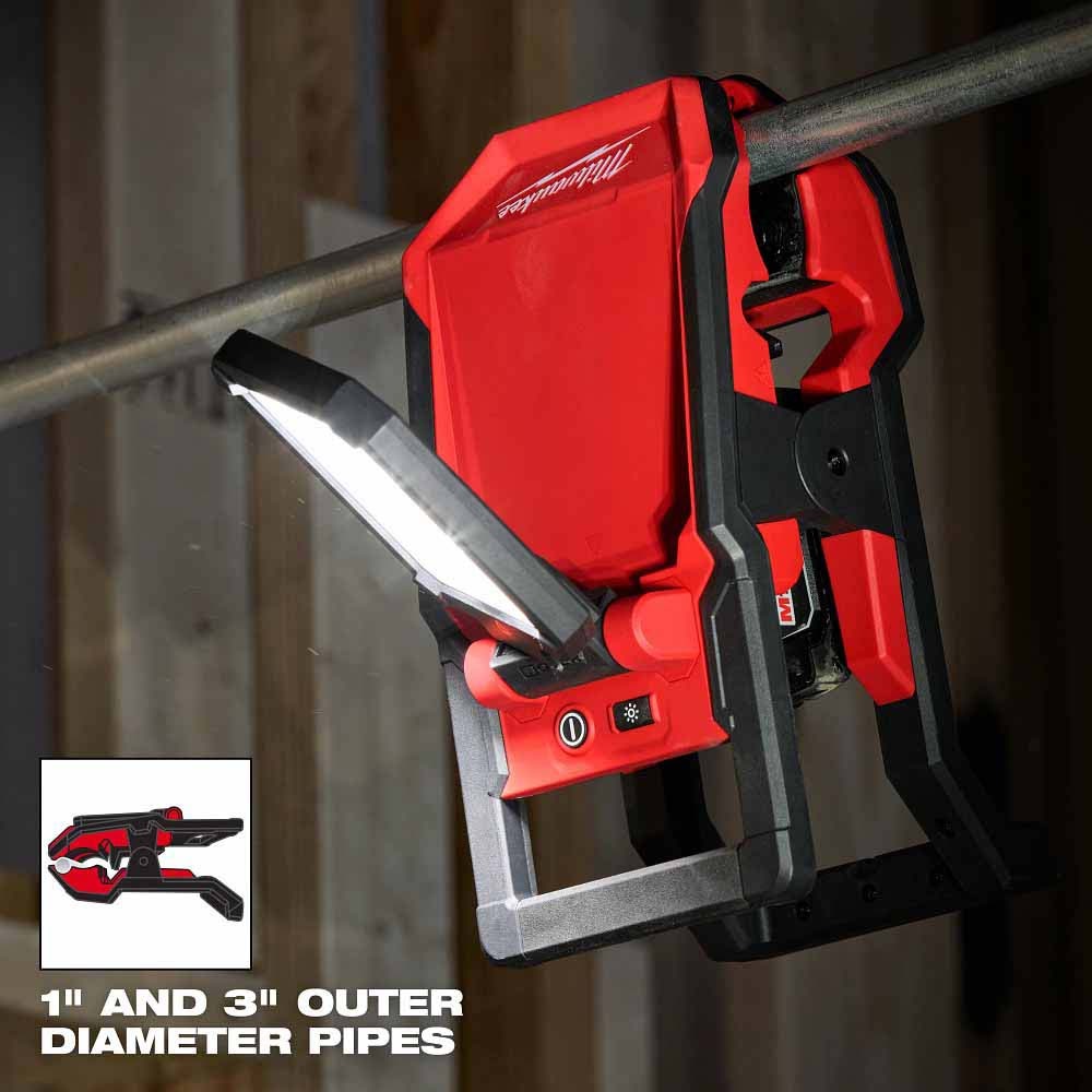 Milwaukee 2358-20 M18 ROVER Clamping Flood Light - 6