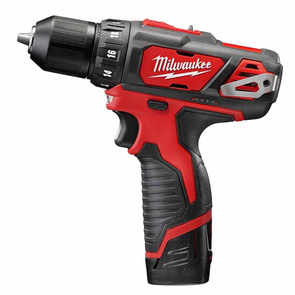 Milwaukee 2407-22T M12 Cordless 3/8 in. Drill Driver Kit with 25 ft Tape Measure - 5