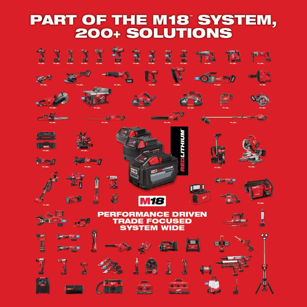 Milwaukee 2678-22O M18 Force Logic 6T Utility Crimping Kit With D3 Grooves And Fixed O Die - 10