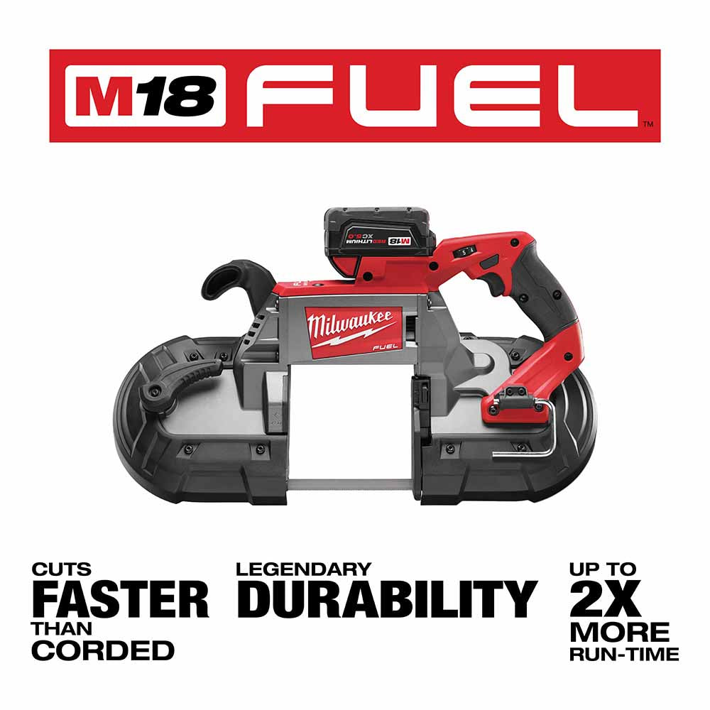 Milwaukee 2729-22 M18 FUEL Deep Cut Band Saw 2 BAT KIT - 5