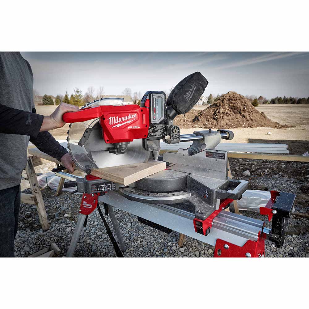 Milwaukee 2739-20 M18 FUEL 12" Dual Bevel Sliding Compound Miter Saw - Bare Tool - 10