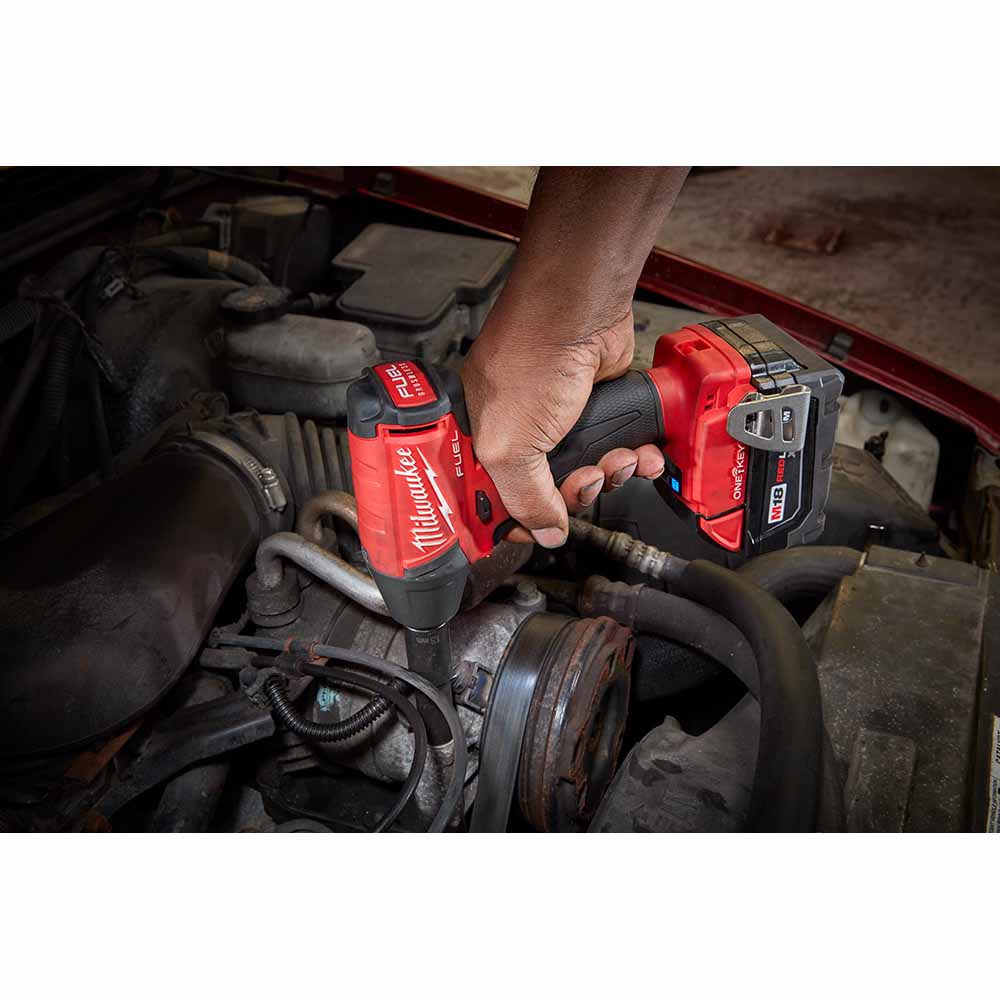 Milwaukee 2758-22 M18 FUEL 3/8" Compact Impact Wrench with Friction Ring with ONE-KEY Kit - 14