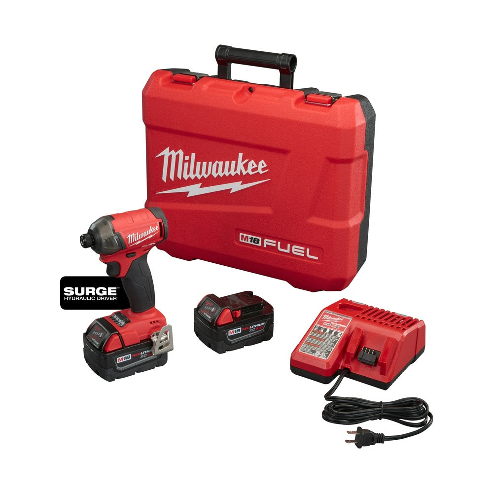 Milwaukee 2760-22 M18 FUEL SURGE 1/4" Hex Hydraulic Driver Kit