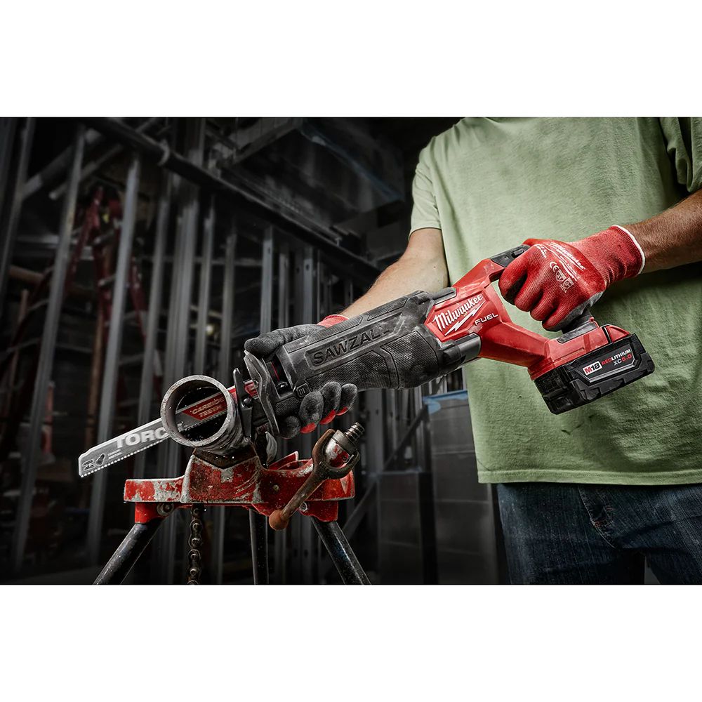 Milwaukee 2821-21F M18 FUEL SAWZALL Recip Saw + Forge Kit - 12