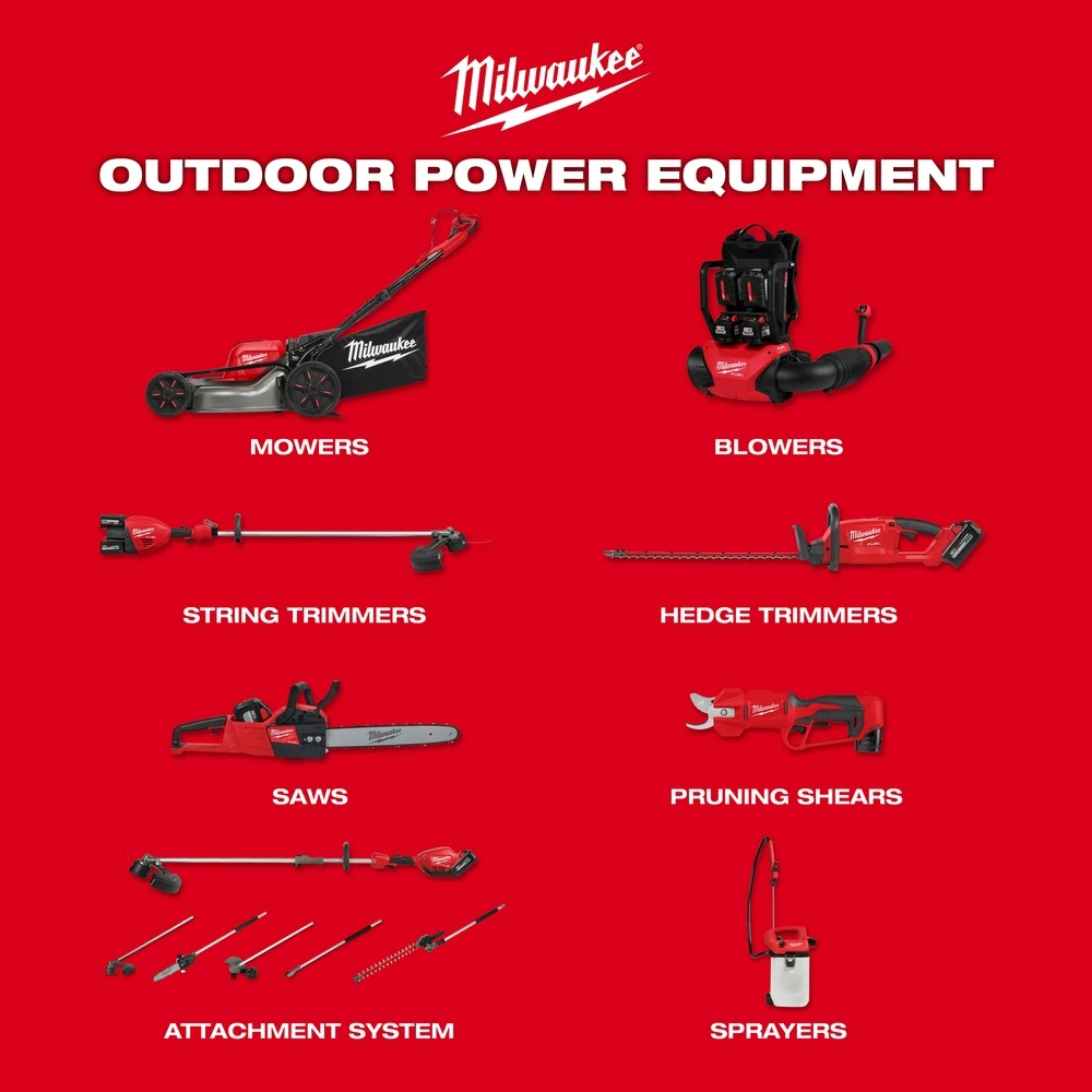 Milwaukee 2823-20 M18 FUEL 21" Self-Propelled Dual Battery Mower - 12