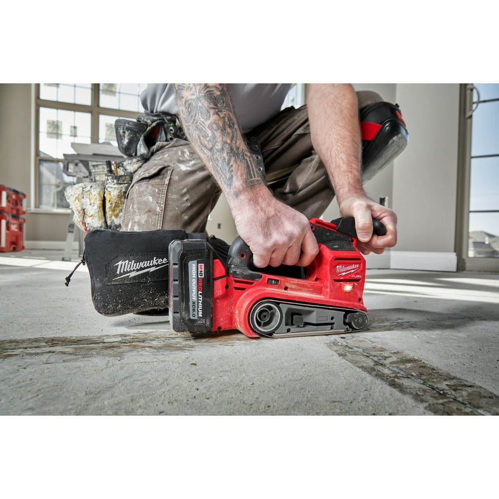 Milwaukee 2832-20 M18 FUEL 3"x18" Belt Sander - 11