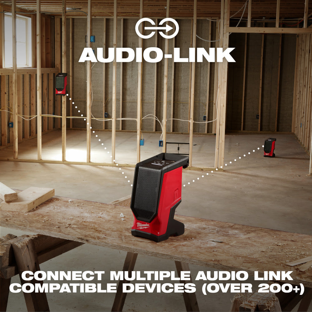 Milwaukee 2954-20 M18 Bluetooth Jobsite Speaker - 7