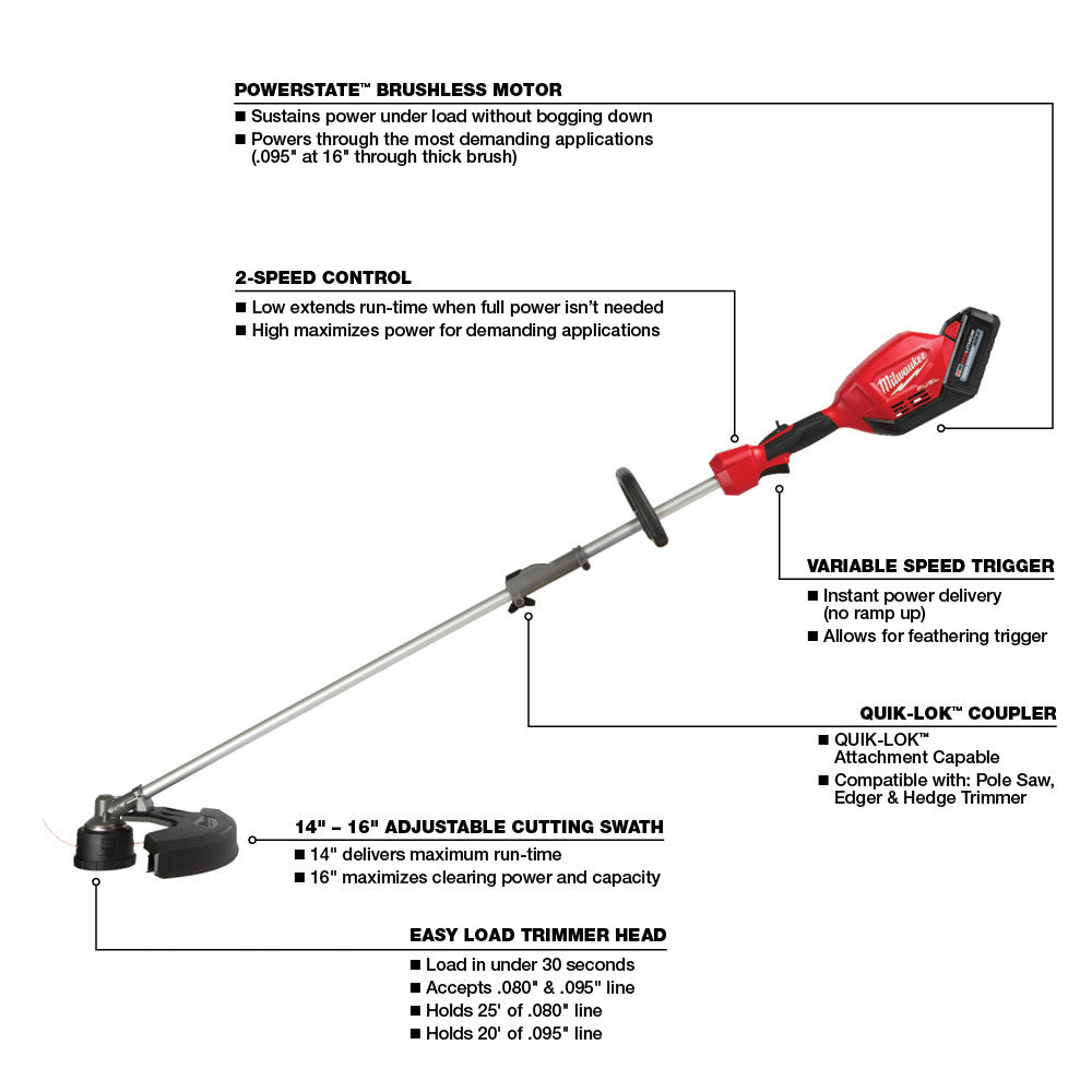 Milwaukee 3000-21 M18 FUEL™ 2 Tool Combo Kit - 7