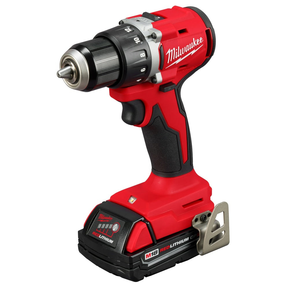 Milwaukee 3601-22CT M18 Compact Brushless 1/2" Drill/Driver Kit - 6