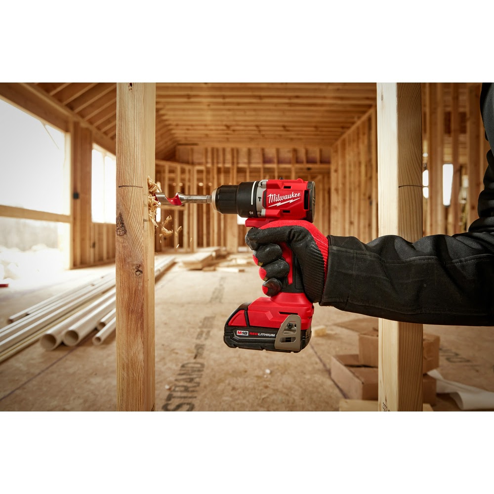 Milwaukee 3602-20 M18 Compact Brushless 1/2" Hammer Drill/Driver - 7