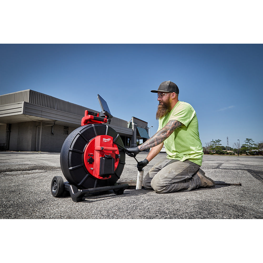 Milwaukee 3974-20 200' Stiff Modular Pipeline Inspection Reel