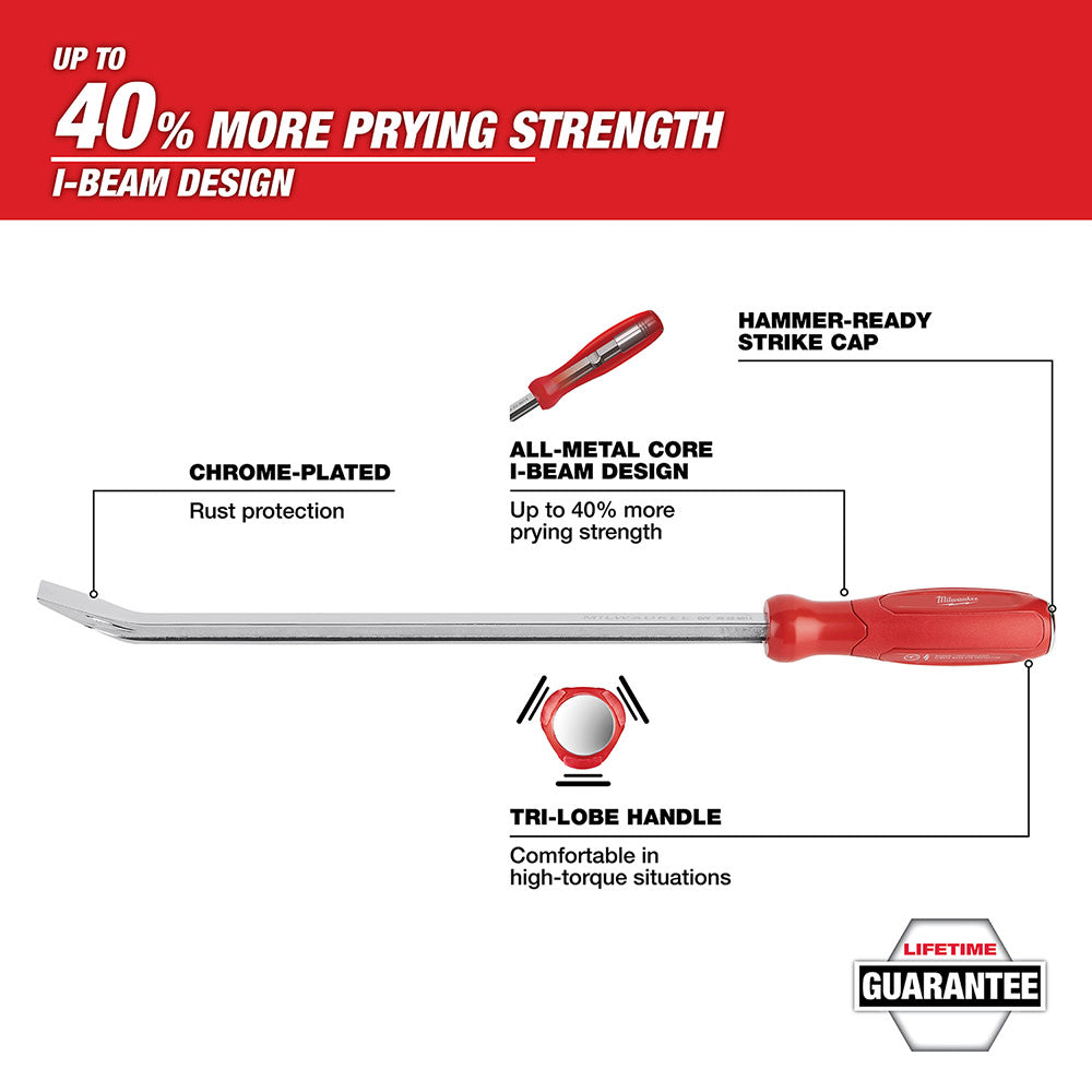 Milwaukee 45-74-9212 12" Pry Bar - 3