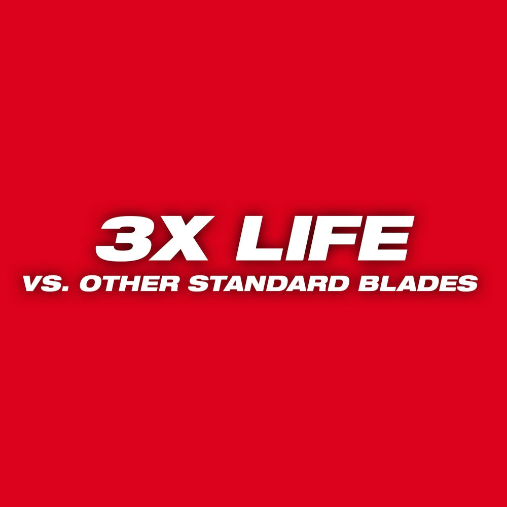 Milwaukee 48-00-5091 6" x 8/12TPI Bi-Metal Super Sawzall Blade 5-Pack - 6