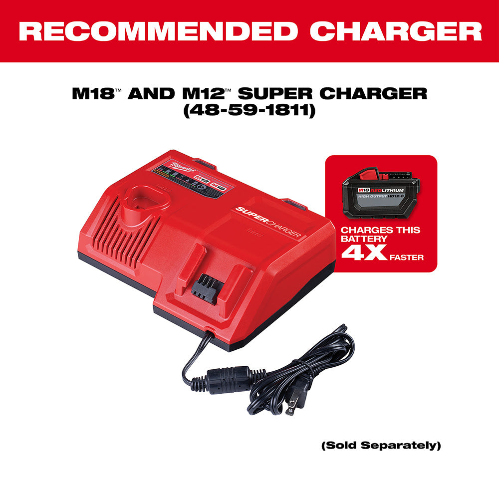 Milwaukee 48-11-1812 M18 REDLITHIUM High Output HD12.0 Battery Pack - 11