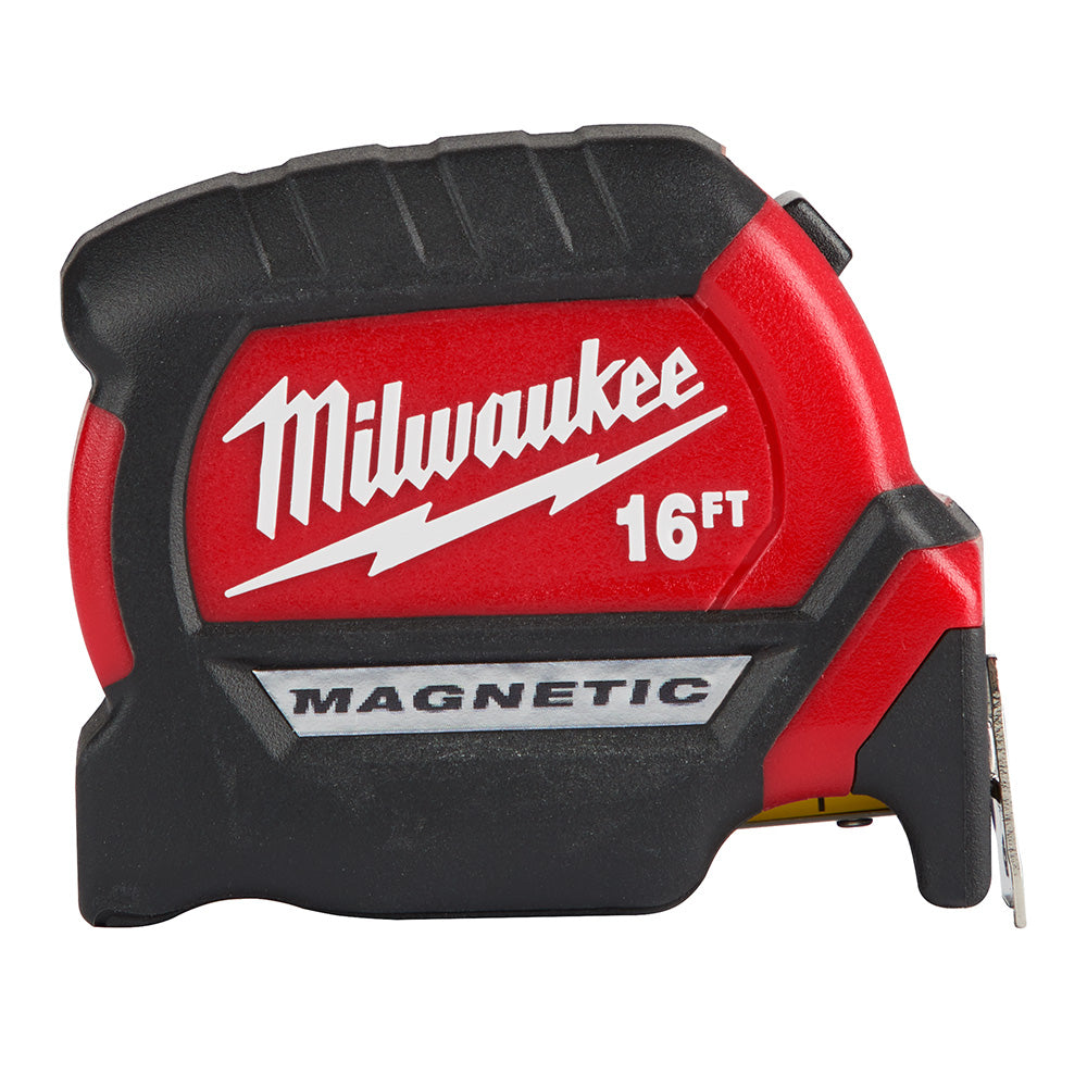 Milwaukee 48-22-0316 16Ft Compact Magnetic Tape Measure