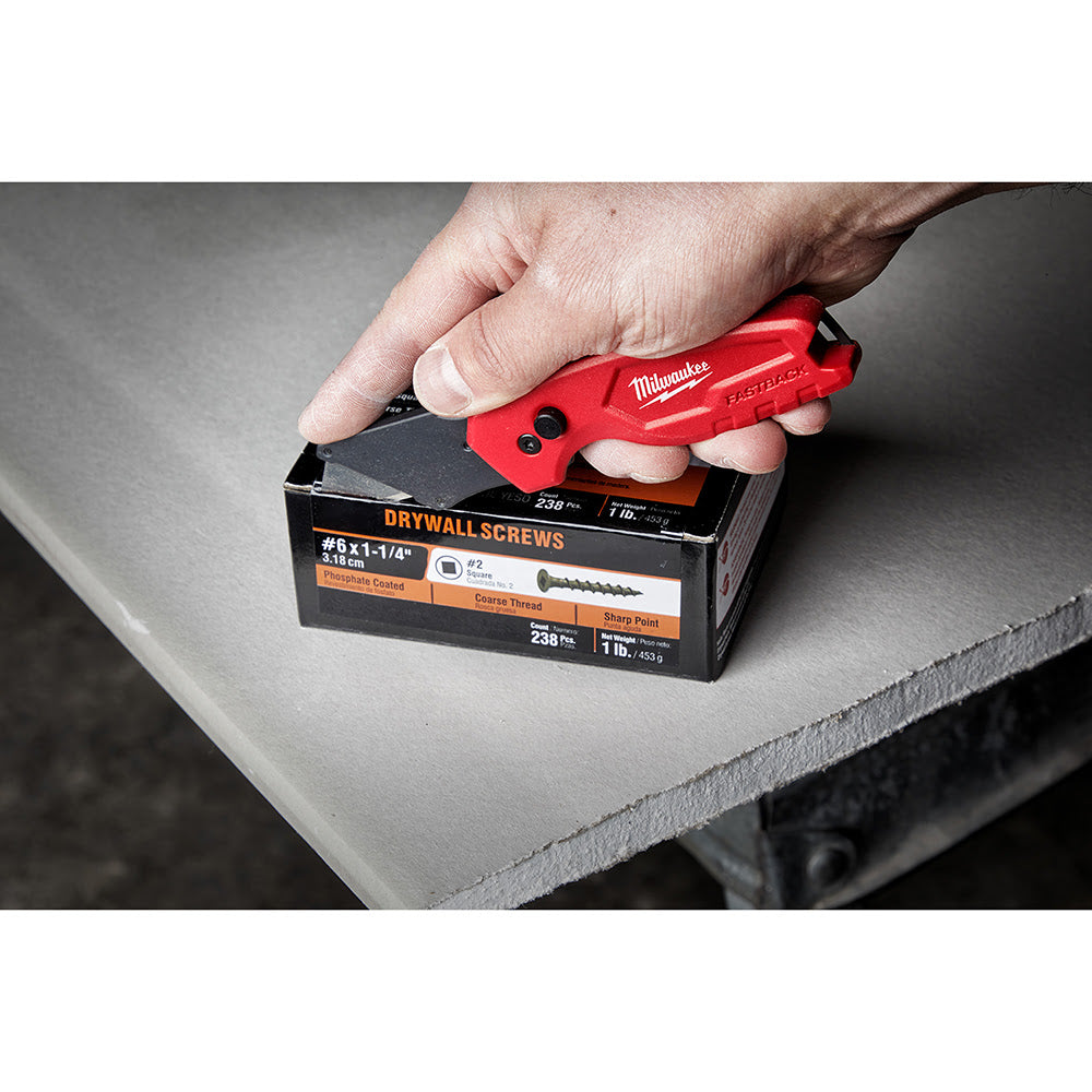 Milwaukee 48-22-1500 FASTBACK Compact Folding Utility Knife - 15