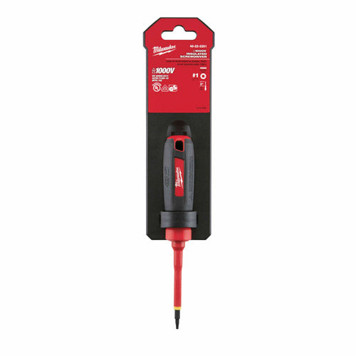 Milwaukee 48-22-2251 #1 Square - 3" 1000V Insulated Screwdriver - 2