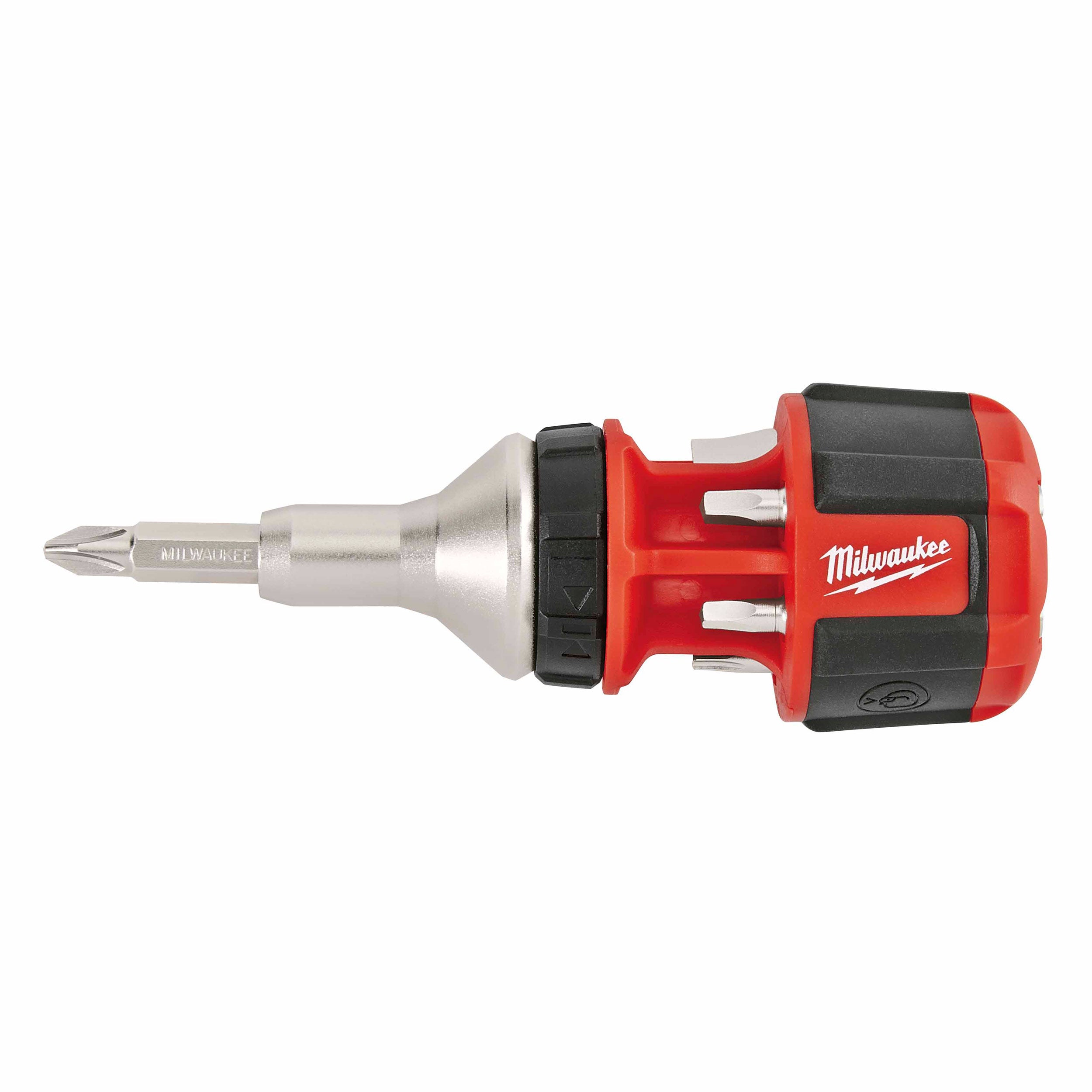 Milwaukee 48-22-2330 8-in-1 Compact Ratcheting Multi-bit Driver - 9