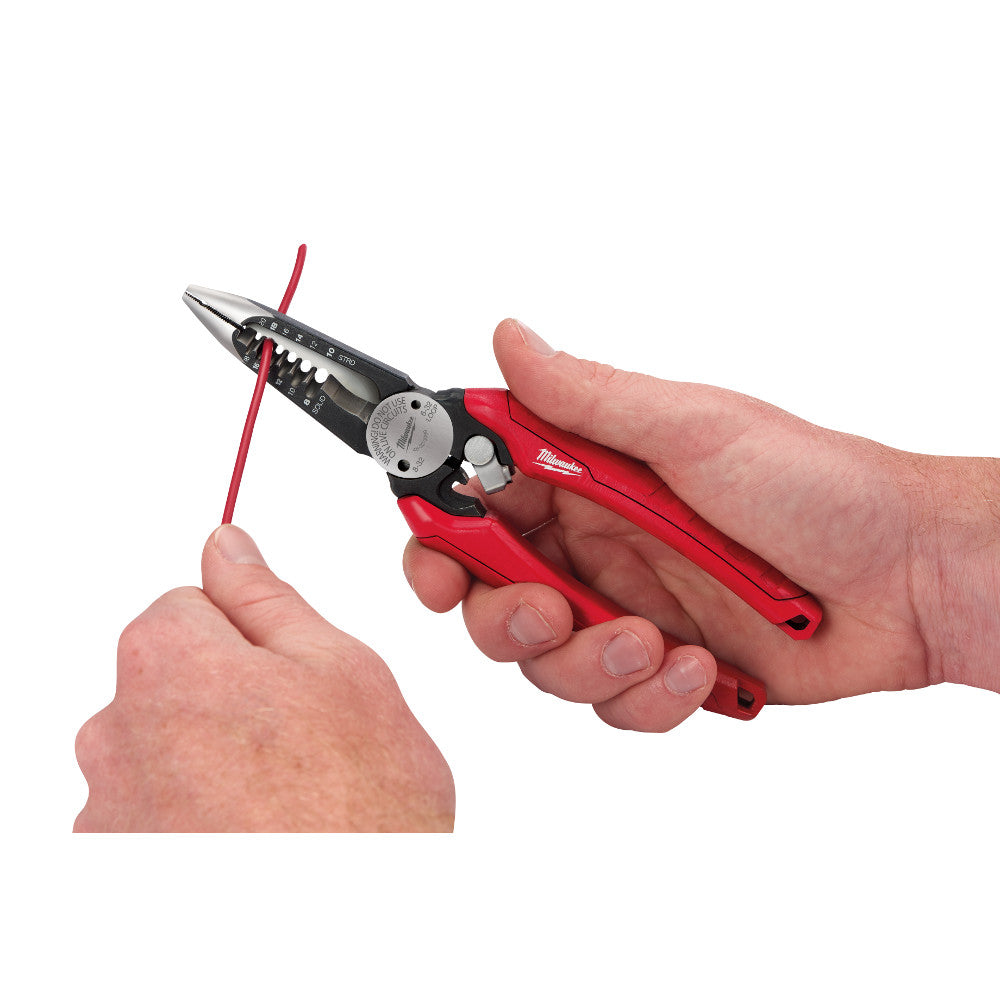 Milwaukee 48-22-3079 8GA - 20GA 6 IN 1 Combination Wire Pliers - 9