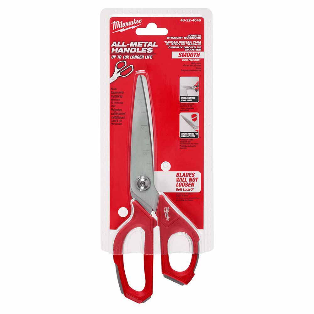 Milwaukee 48-22-4046 Jobsite Straight Scissors - 5