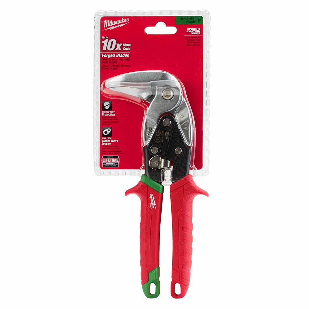 Milwaukee 48-22-4521 Right Angle Right Cutting Snip - 5