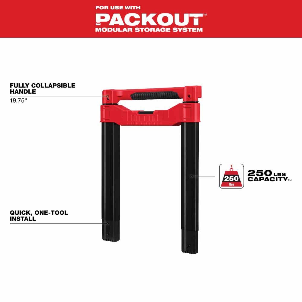 Milwaukee 48-22-8027 Low-Profile Handle for PACKOUT Rolling Tool Box