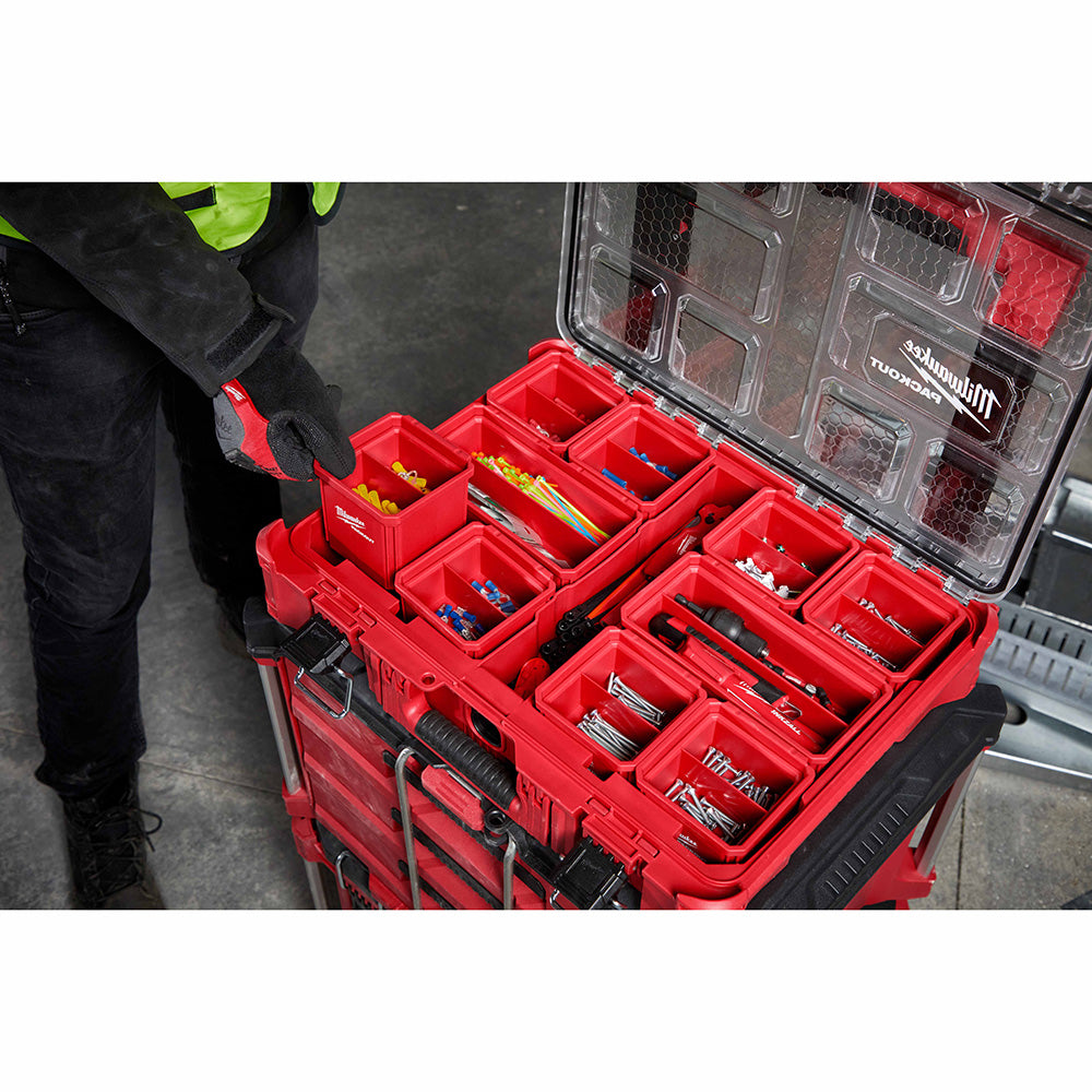 Milwaukee 48-22-8062 2PK PACKOUT Shop Storage Bin Set - 8