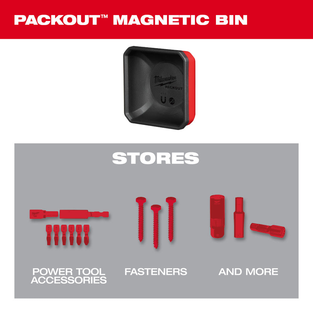 Milwaukee 48-22-8070 PACKOUT Magnetic Bin - 3