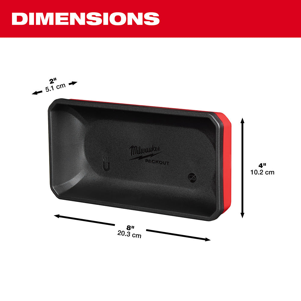 Milwaukee 48-22-8071 PACKOUT Large Magnetic Bin - 4