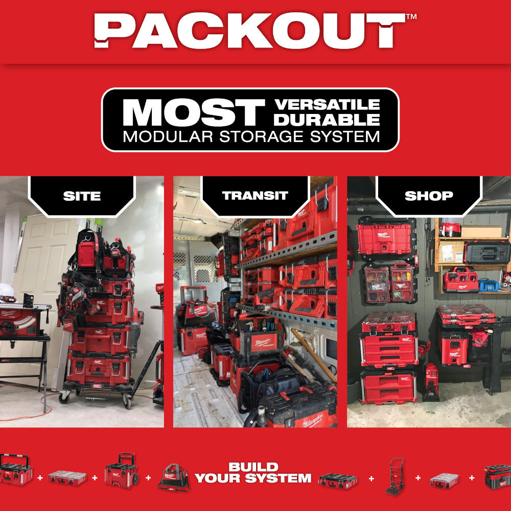 Milwaukee 48-22-8301 48-Pocket Packout Backpack - 7