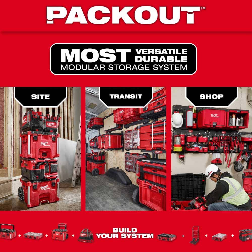 Milwaukee 48-22-8317 PACKOUT 15" Structured Tote