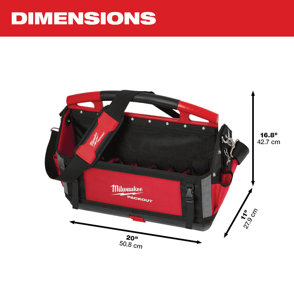 Milwaukee 48-22-8320 20" PACKOUT Tote - 3