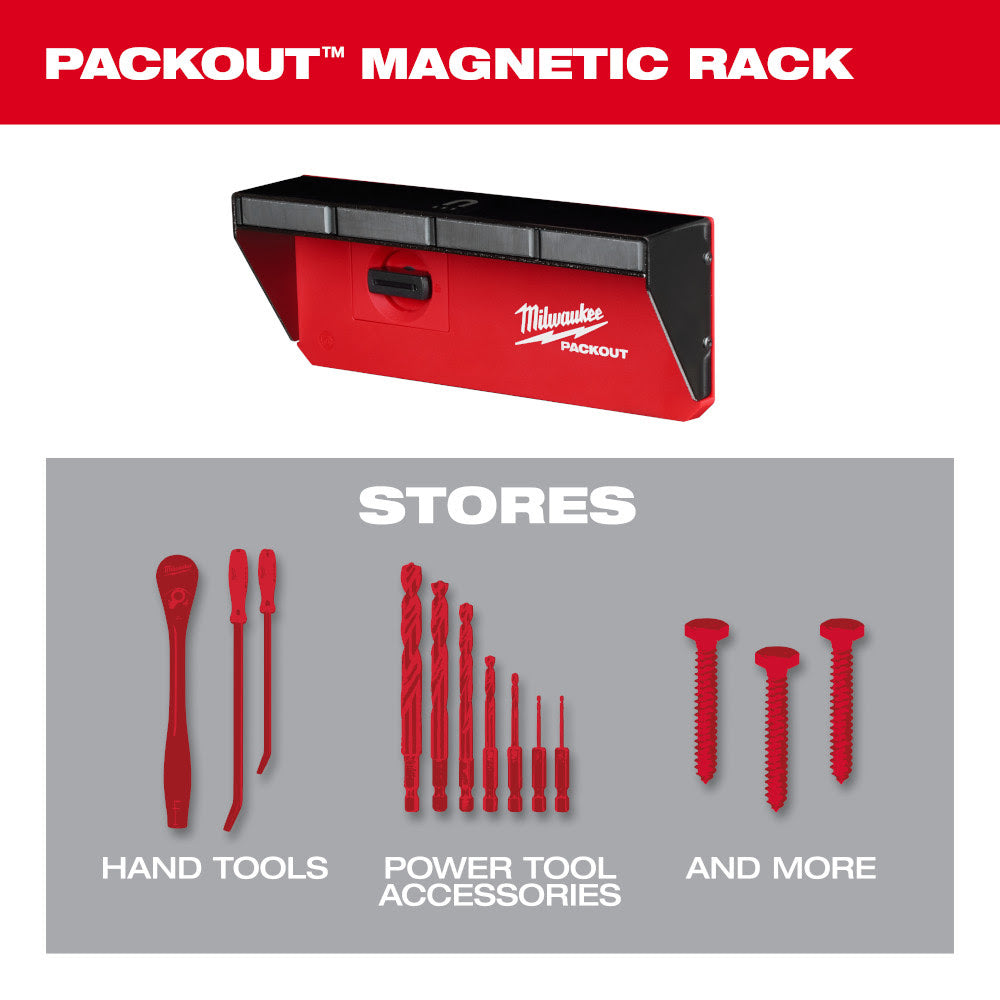 Milwaukee 48-22-8346 PACKOUT Magnetic Rack - 3