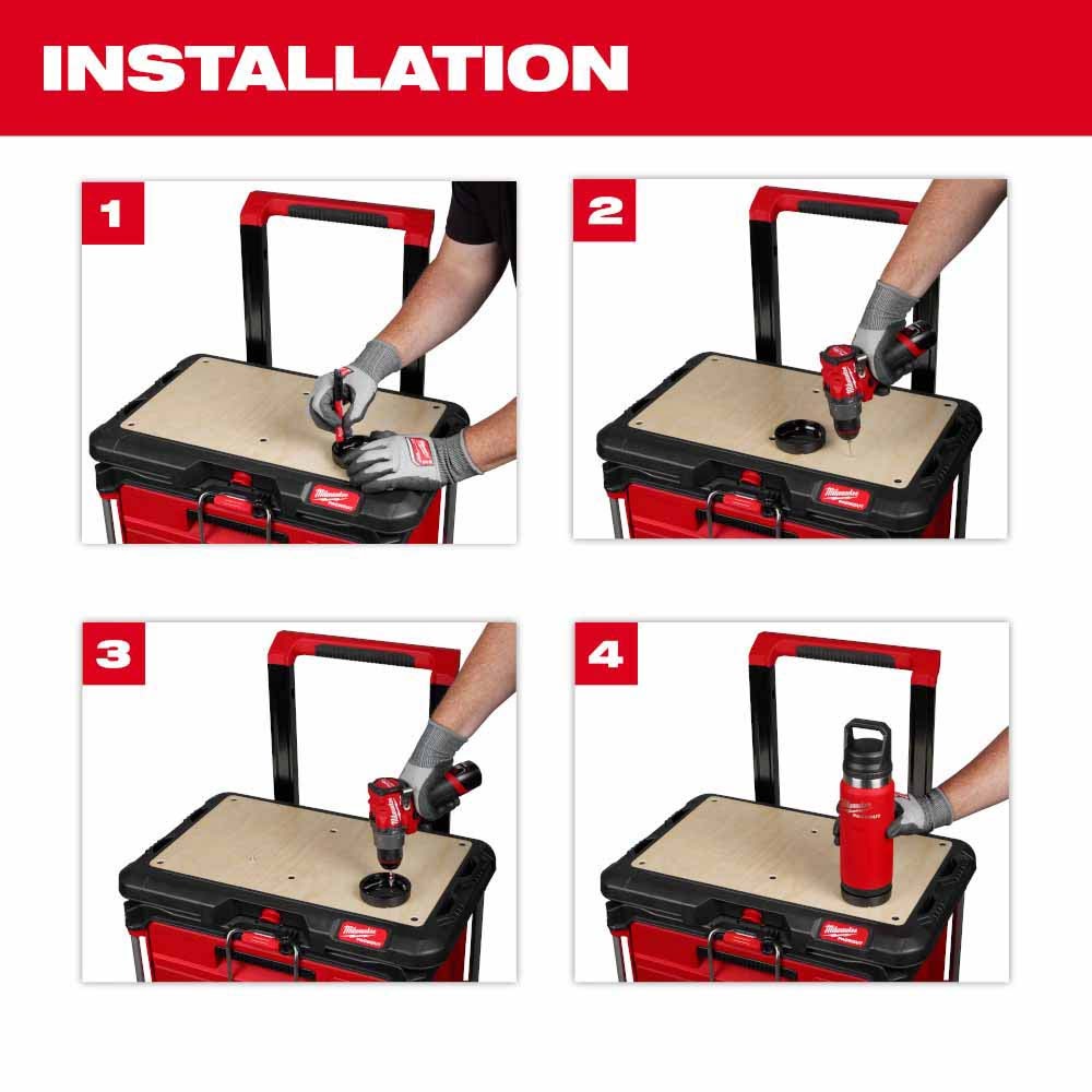 Milwaukee 48-22-8399 PACKOUT Twist to Lock Mount - 4