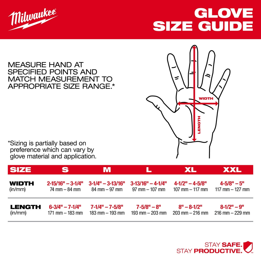 Milwaukee  48-22-8953 Cut 5 Dipped Gloves - XL - 3