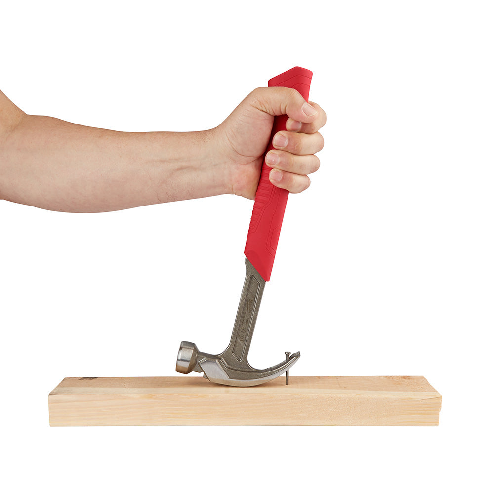 Milwaukee  48-22-9080 20oz Curved Claw Smooth Face Hammer - 5