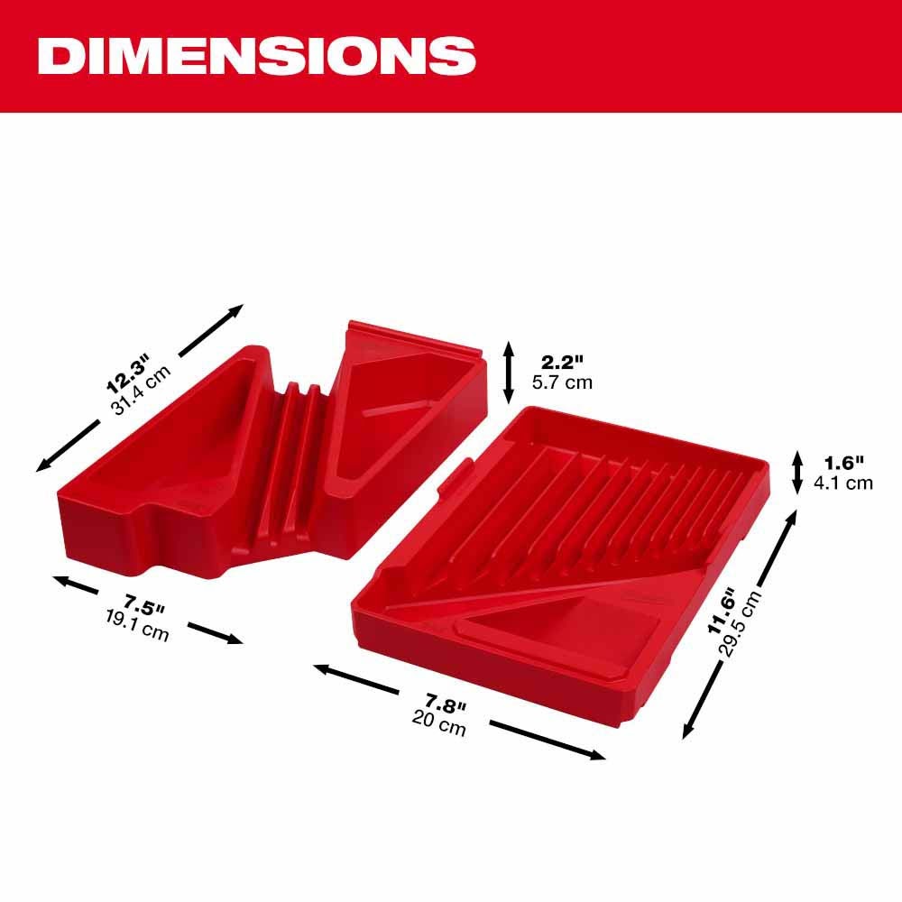 Milwaukee 48-22-9484T 15pc SAE Combination Wrench Trays - 3