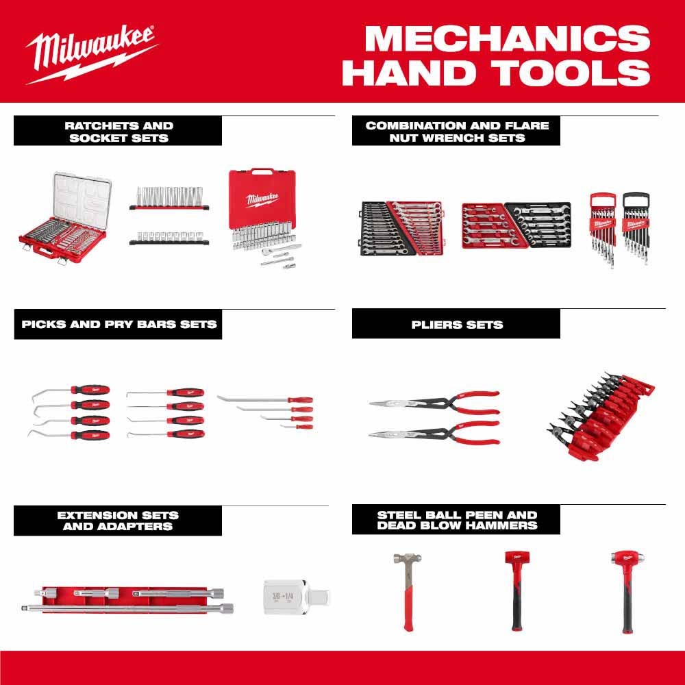 Milwaukee 48-22-9484 15pc SAE Combination Wrench Set with PACKOUT Compact Organizer