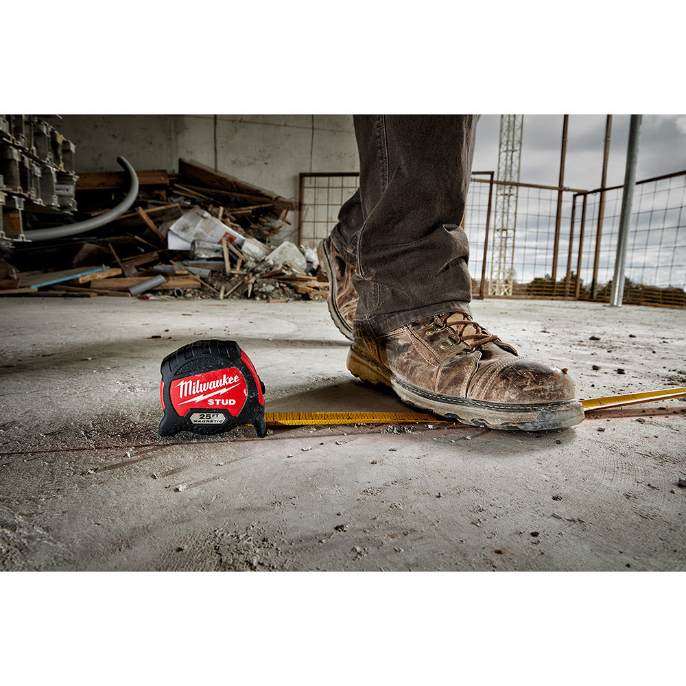 Milwaukee 48-22-9725M 25ft Magnetic STUD™ Tape Measure - 7