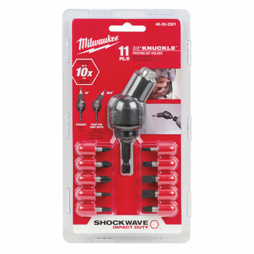 Milwaukee 48-32-2301 Shockwave™ 30º Knuckle™ 11 Piece Bit Set - 4